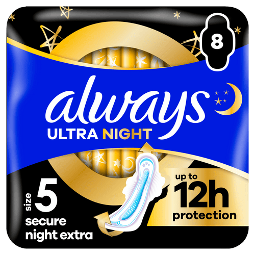 Always Ultra Night met Vleugels 8 stuks