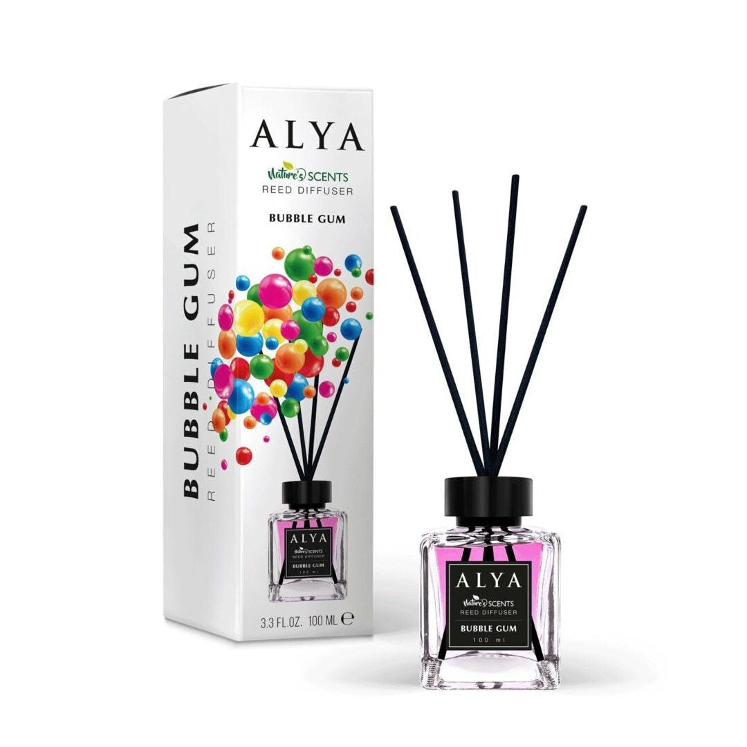 Alya Bubblegum Geurstokjes 100 ml
