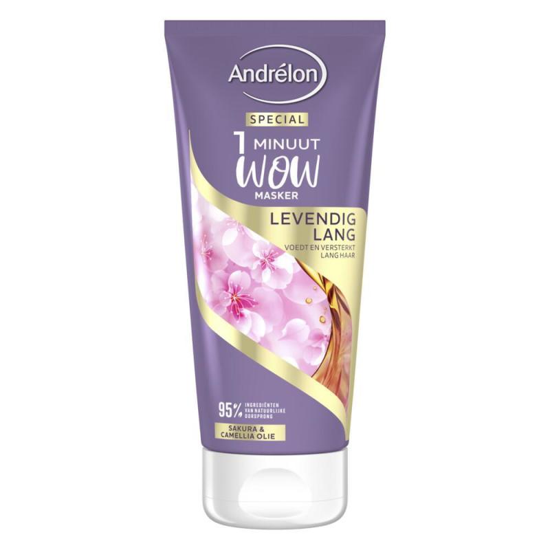 Andrélon Levendig Lang Haarmasker 180 ml