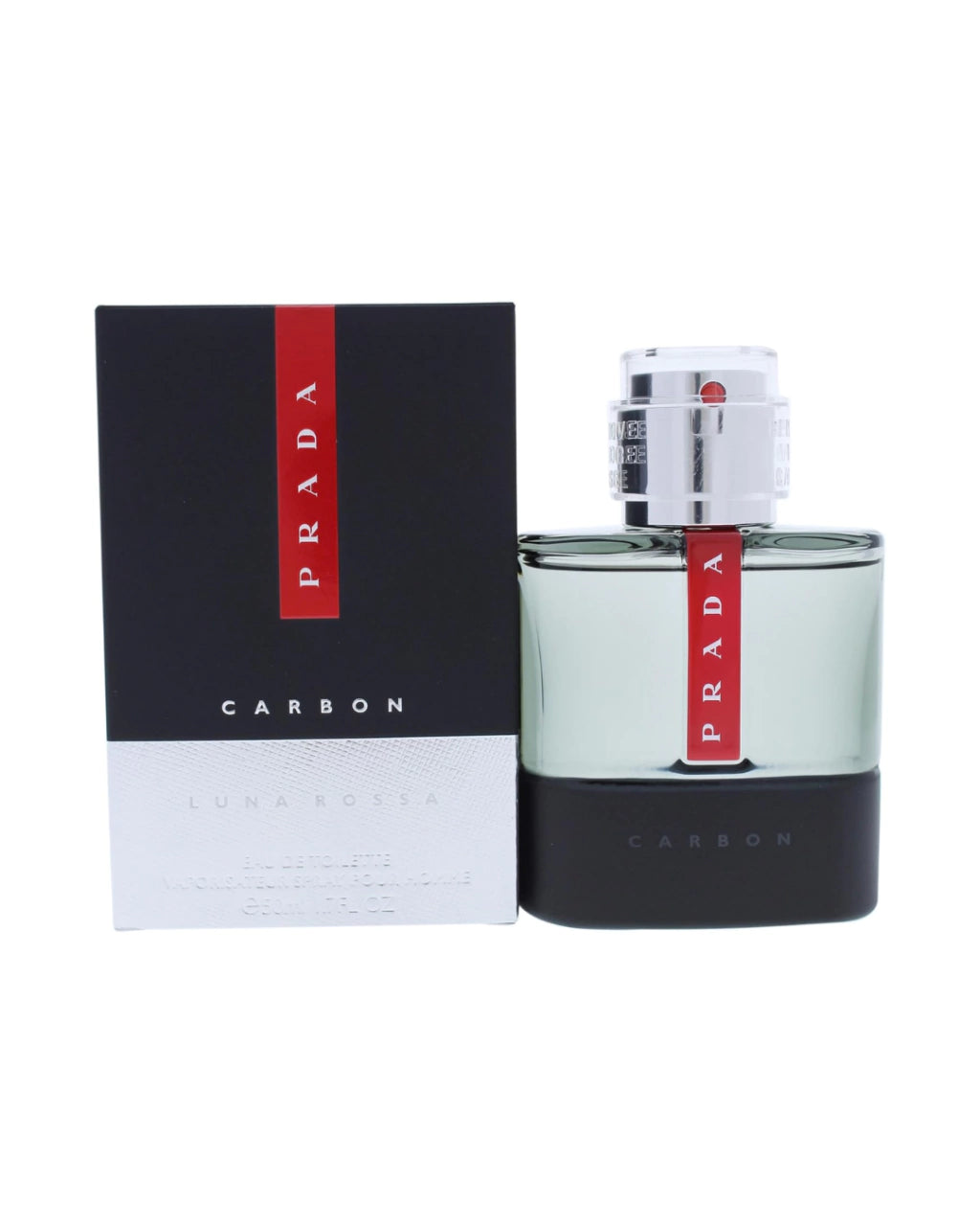 Prada Luna Rossa Carbon Eau de Toilette 100 ml - flacon en verpakking