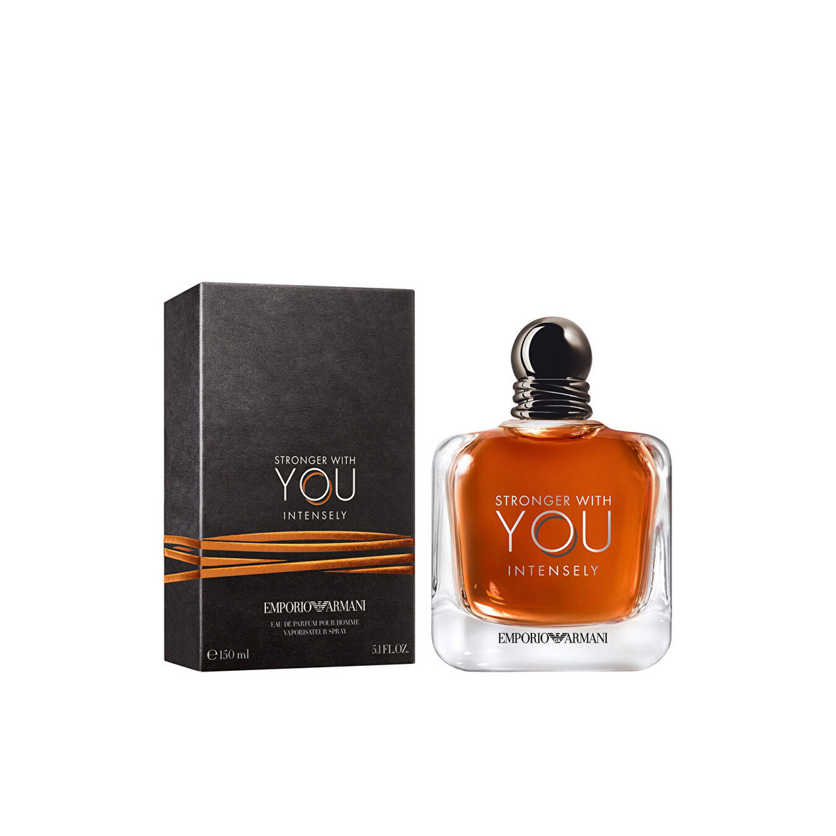 Emporio Armani Stronger With You Intensely Eau de Parfum 150 ml flacon met verpakking