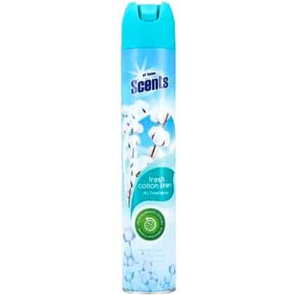 At Home Scents Cotton Fresh Linen Luchtverfrisser Spray 400 ml