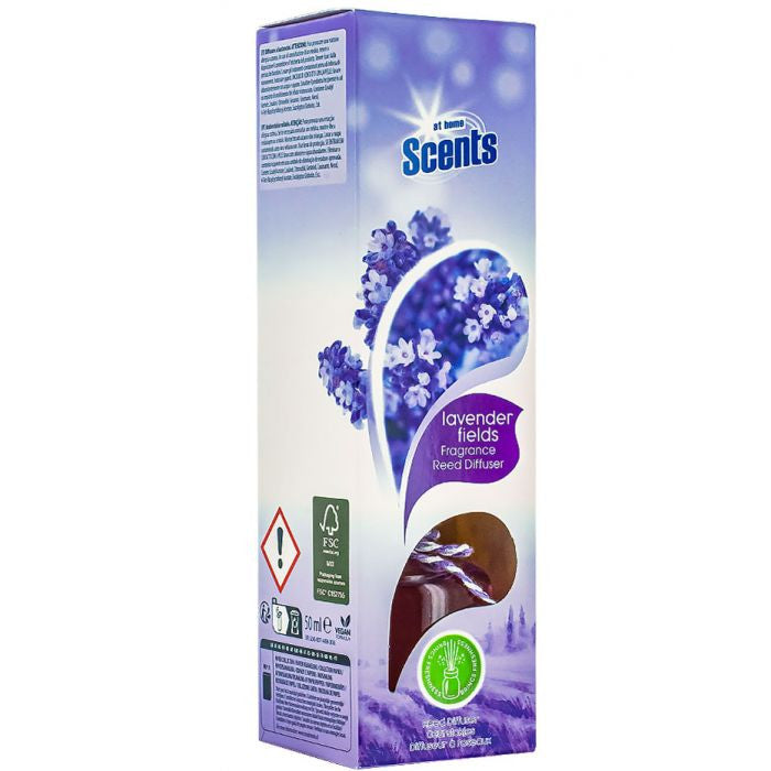 At Home Scents Lavender Fields geurstokjes – 50 ml