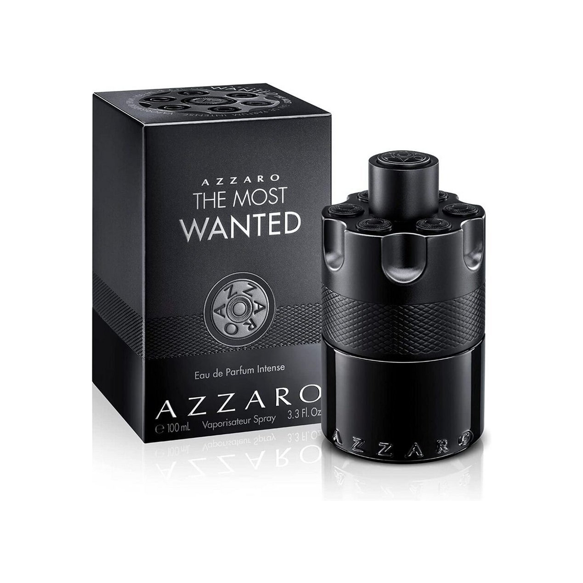 Azzaro The Most Wanted Eau de Parfum Intense 100 ml - flacon en verpakking