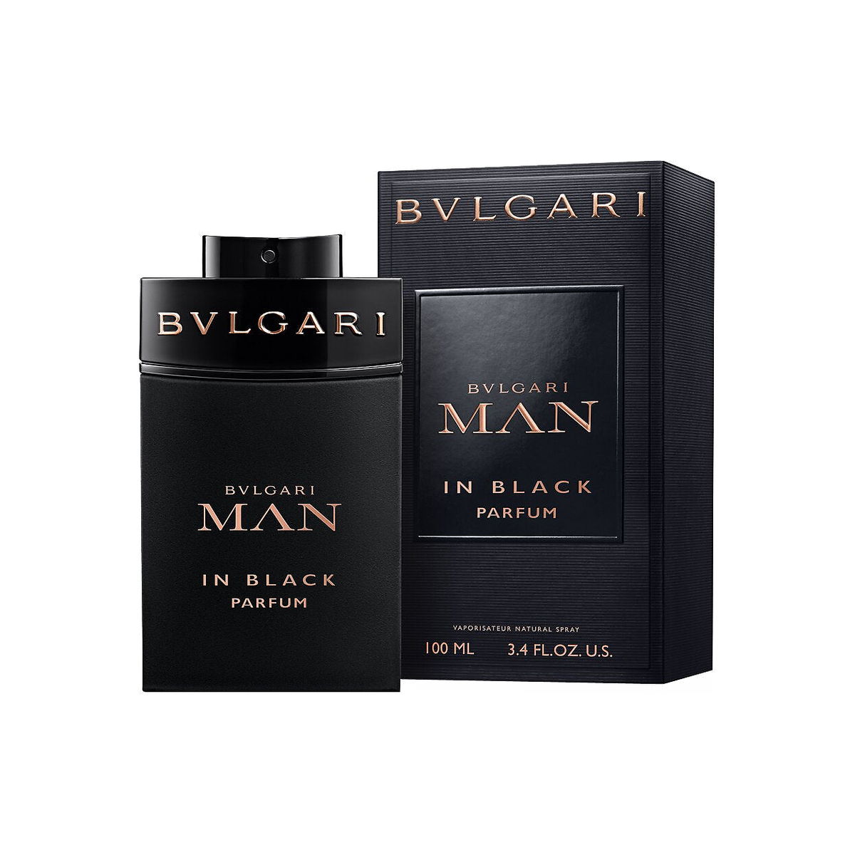 Bvlgari Man in Black Parfum 100 ml - flacon en verpakking