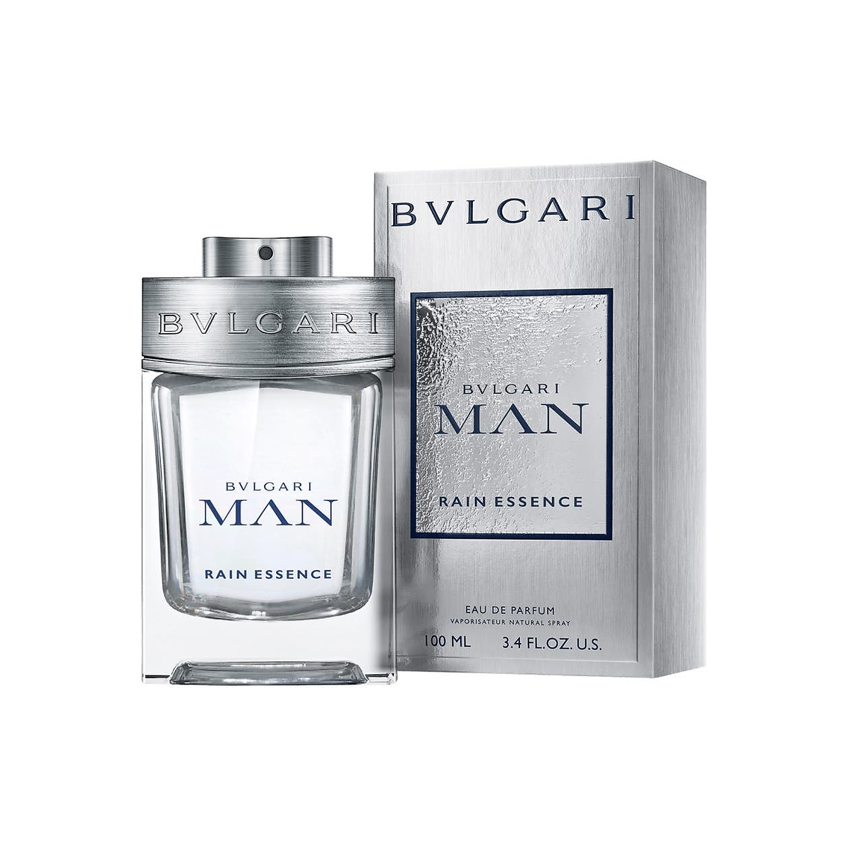 Bvlgari Man Rain Essence Eau de Parfum 100 ml - flacon en verpakking