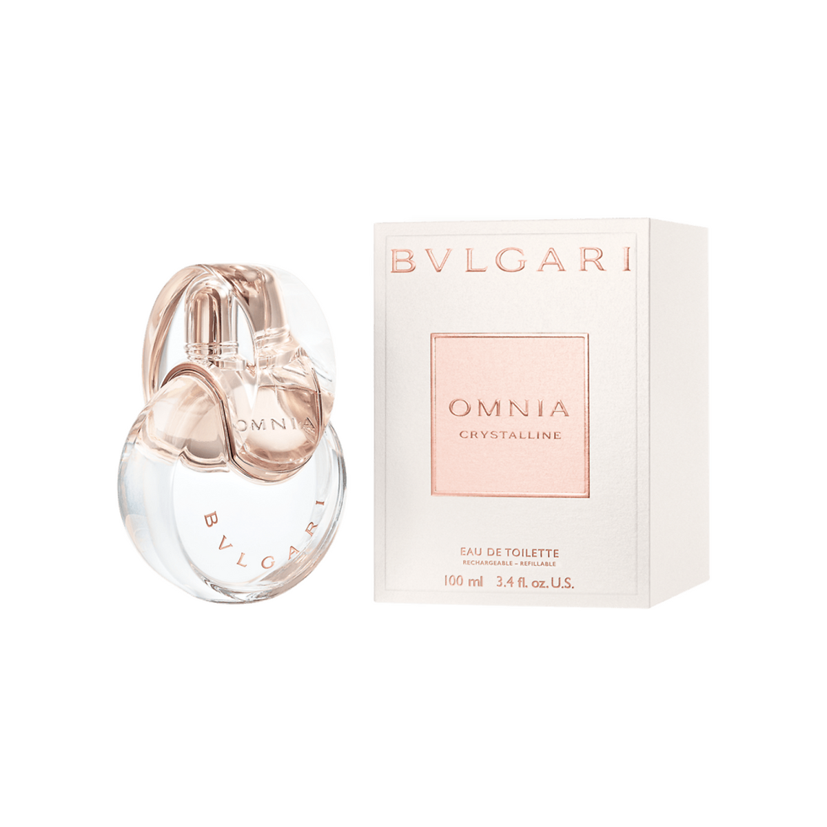 Bvlgari Omnia Crystalline Eau de Toilette 100 ml - flacon en verpakking