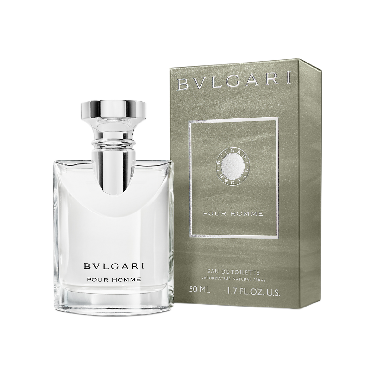 Bvlgari Pour Homme Eau de Toilette 50 ml - flacon en verpakking