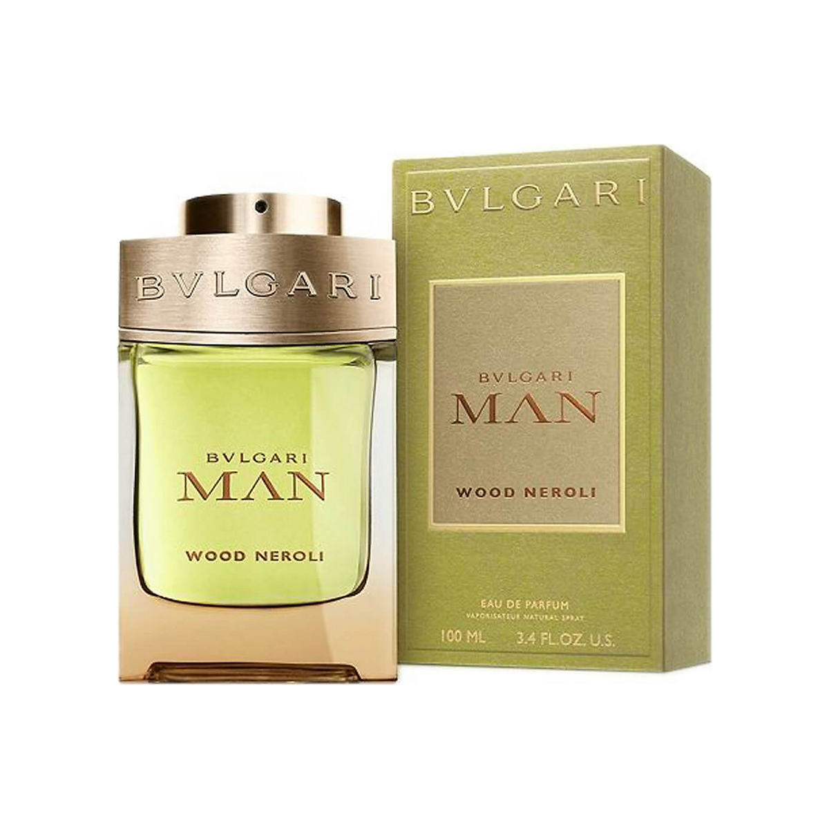 Bvlgari Wood Neroli Eau de Parfum 100 ml - flacon en verpakking