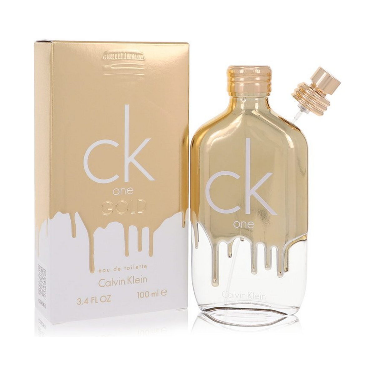 Calvin Klein CK One Gold Eau de Toilette 100 ml fles en verpakking