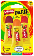 Carmex Minis Assorted Lip Balm Tubes SPF 15 3-pack