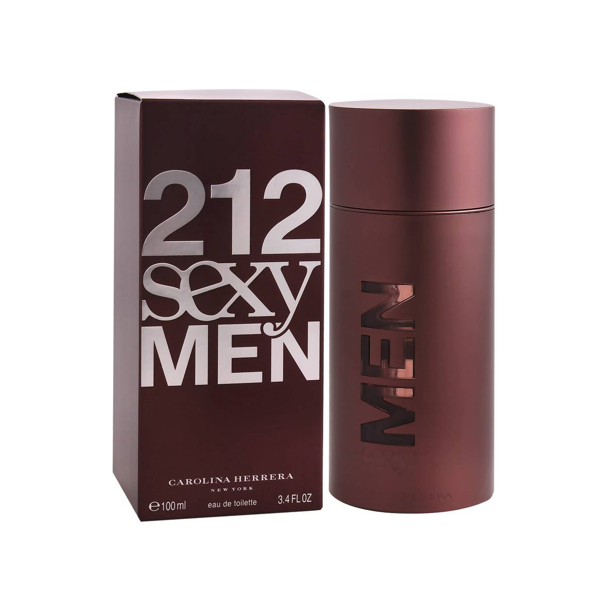 Carolina Herrera 212 Sexy Men Eau de Toilette 100 ml fles en verpakking