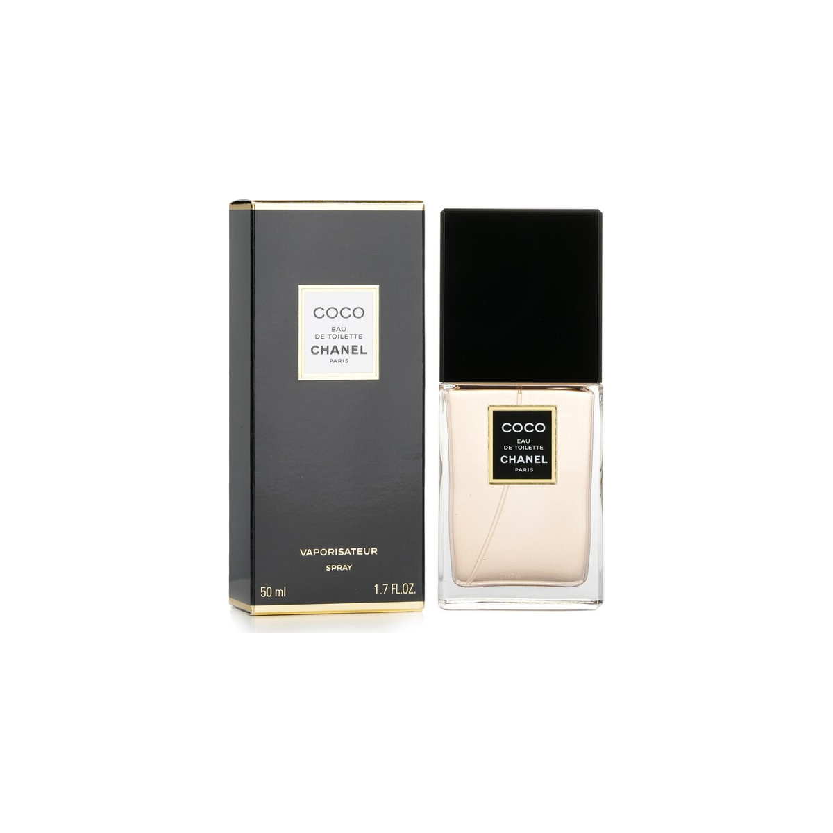 Chanel Coco Eau de Toilette 50 ml fles en verpakking
