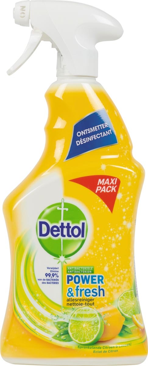 Dettol Spray Power & Fresh Lemon 750 ml