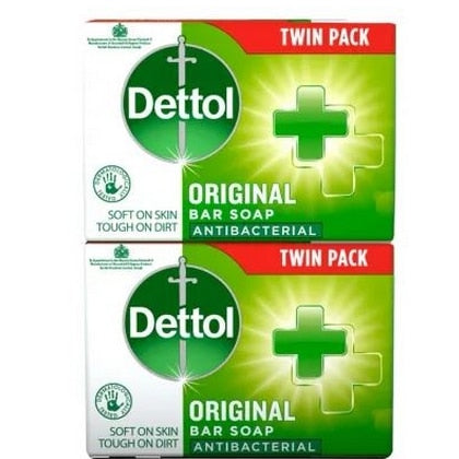 Dettol Zeep Original 2 x100 g FOR EXP