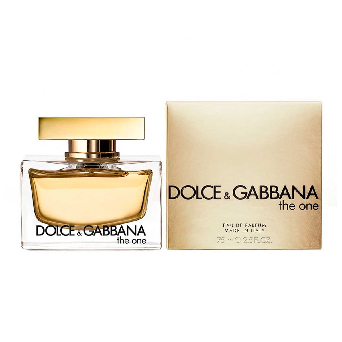 Dolce & Gabbana The One Eau de Parfum 75 ml – flacon en verpakking