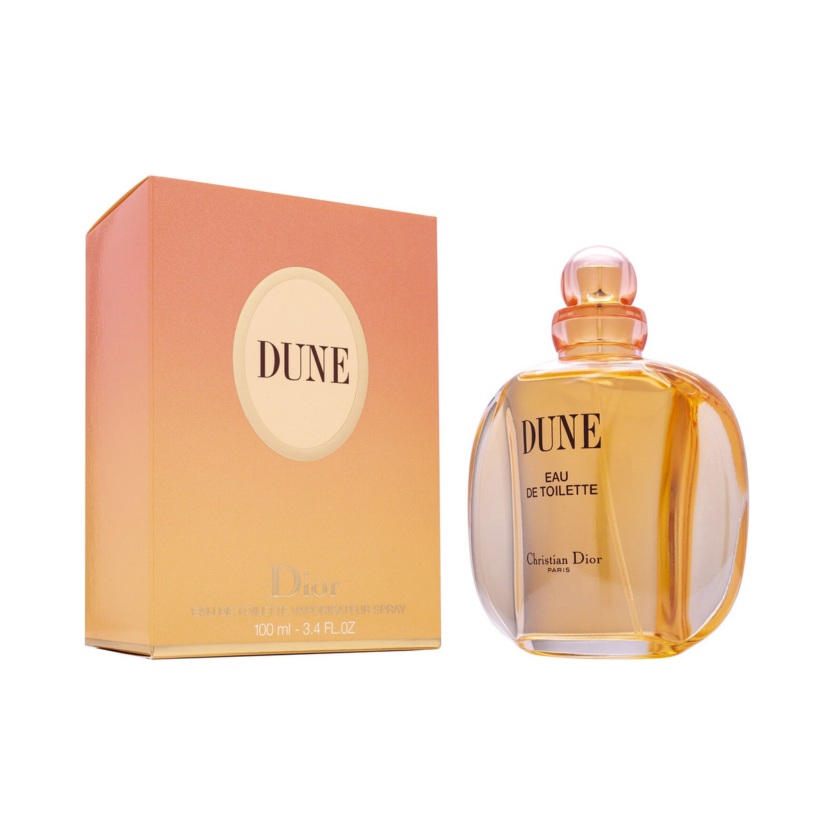 Dior Dune Eau de Toilette 100 ml - fles en verpakking