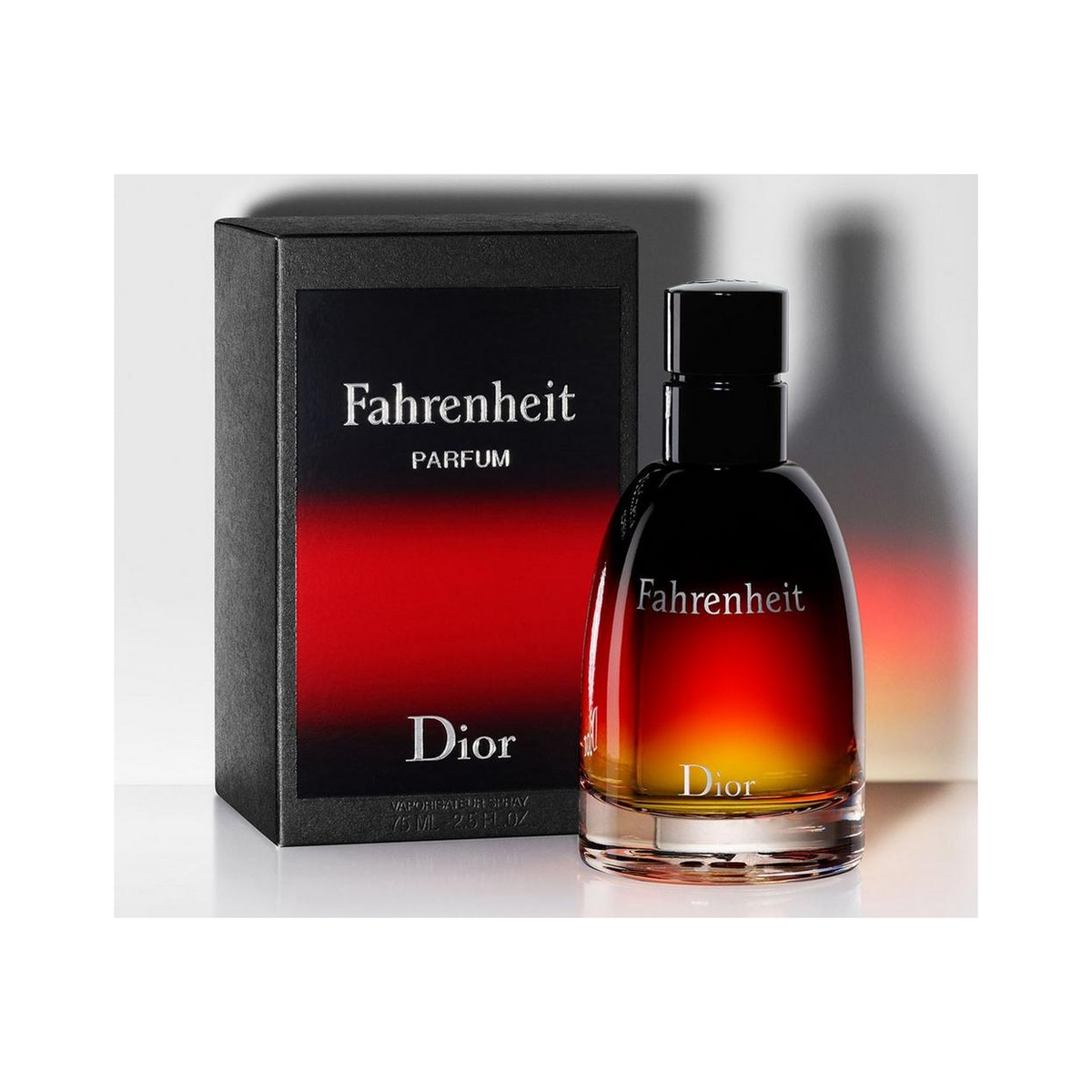 Dior Fahrenheit Parfum 75 ml - fles en verpakking