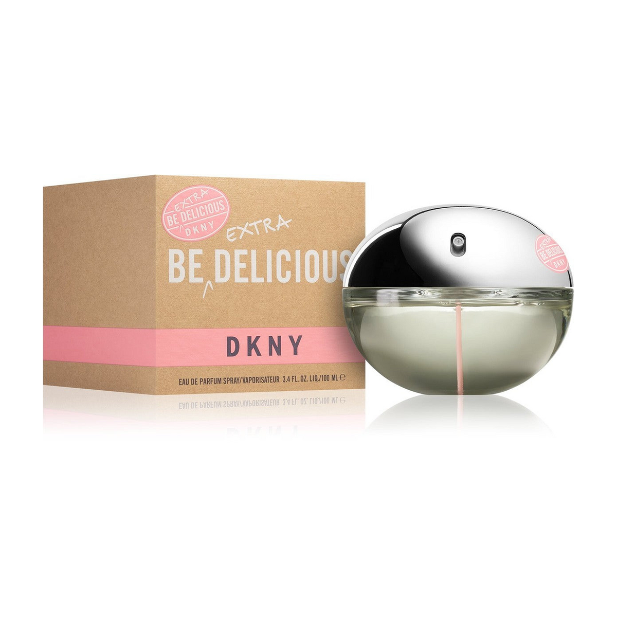 DKNY Be Extra Delicious Eau de Parfum 100 ml – flacon en verpakking