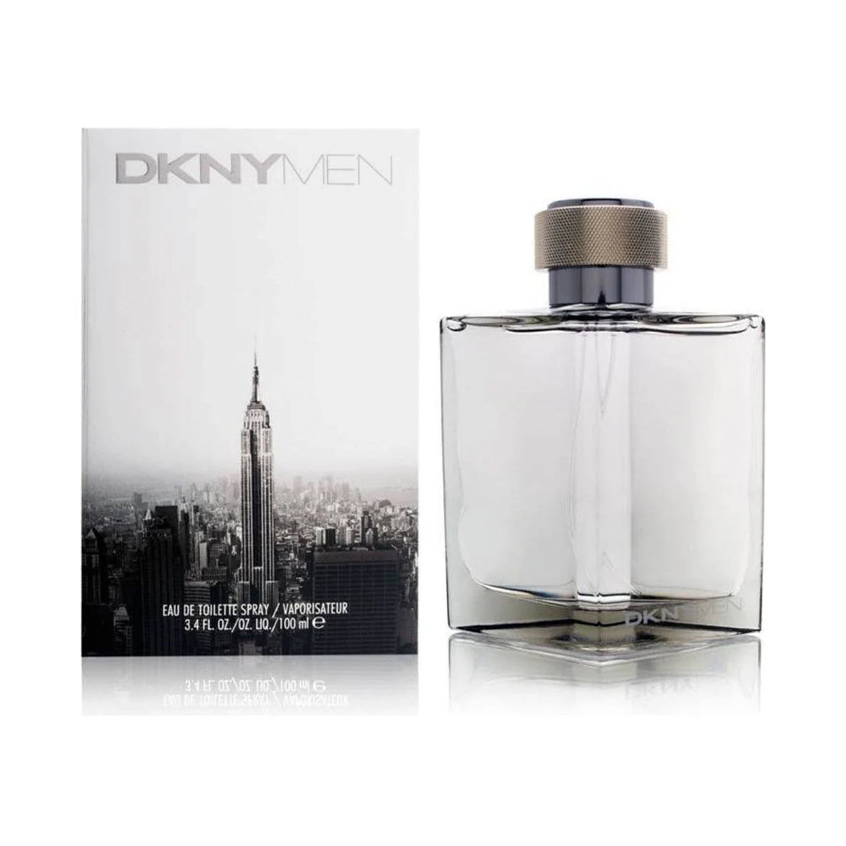 DKNY Men Eau de Toilette 100 ml – flacon en verpakking