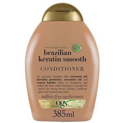OGX Conditioner - Ever Straight Brazilian Keratin Therapy 385 ml