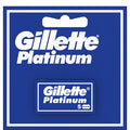 Gillette Scheermesjes Plat - Platinum (5 mesjes)