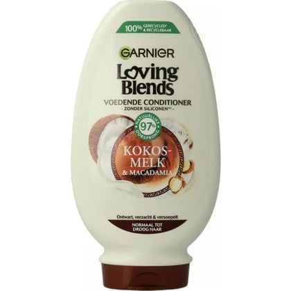 Garnier Conditioner Loving Blends - Kokosmelk & Macadamia 250 ml