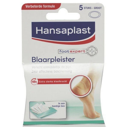 Hansaplast Voeten - Blaarpleister Groot 5 stuks