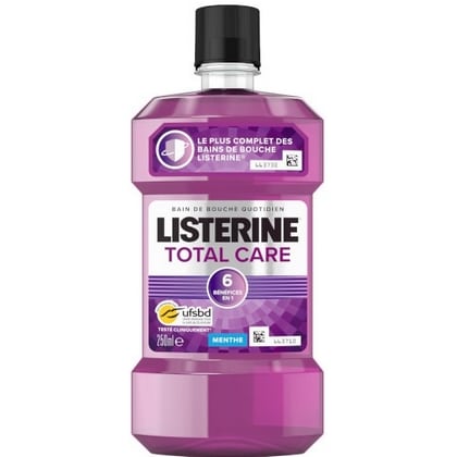 Listerine Mondwater - Total Care 250 ml. FOR EXPORT