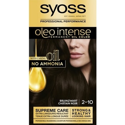 Syoss Haarverf Oleo Intense - 2-10 Bruin Zwart