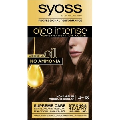 Syoss Haarverf Oleo Intense - 4-18 Mokka Bruin