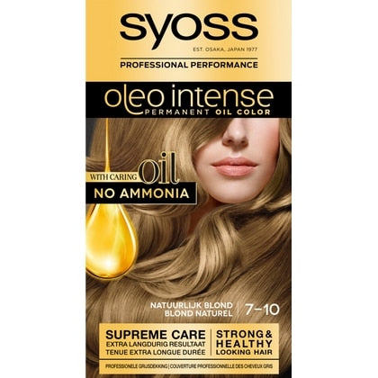 Syoss Haarverf Oleo Intense - 7-10 Natuurlijk Blond