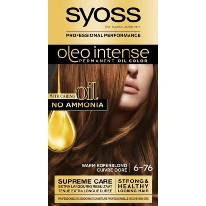 Syoss Haarverf Oleo Intense - 6-76 Warm Koperblond