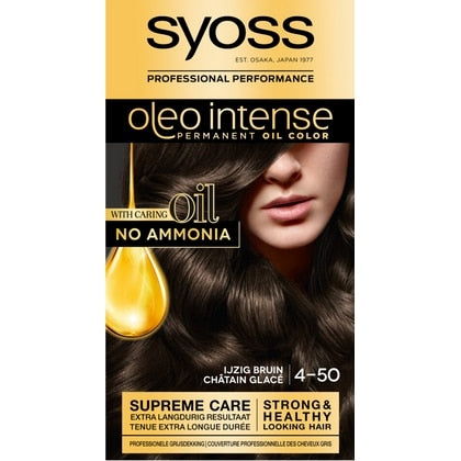 Syoss Haarverf Oleo Intense - 4-50 IJzig Bruin