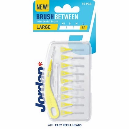 Jordan Interdentale borsteltjes - Clinic Brush Between L 10 st
