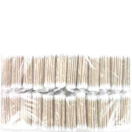 Wattenstaafjes - Hout (100 Stuks)