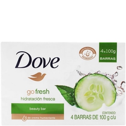 Dove Zeep - Go Fresh Touch Cucumber 4 x 90 gr