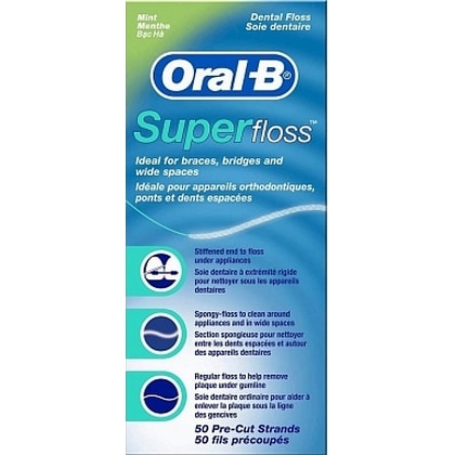 Oral-B Floss - Super Floss 50 stuks