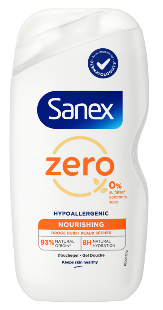 Sanex Douchegel - Zero % Droge Huid 400 ml