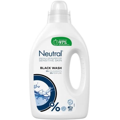 Neutral Vloeibaar Wasmiddel - Zwart 1 L