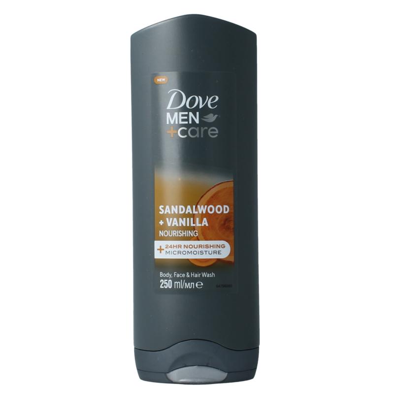 Dove Douchegel Men - Sandalwood & Vanilla 250 ml