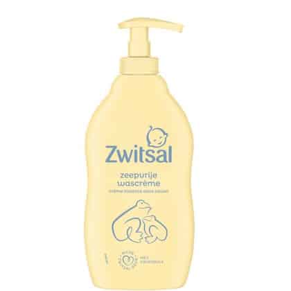 Zwitsal Wascreme - Pompje Zeepvrij 400 ml