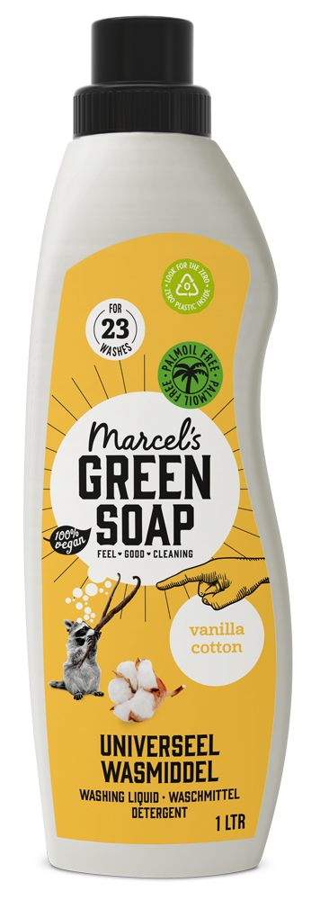 Marcel's Green Soap Wasmiddel Universeel - Vanille & Katoen 1000 ml