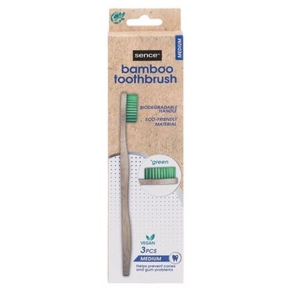 Sence Tandenborstel - Bamboo 3 st