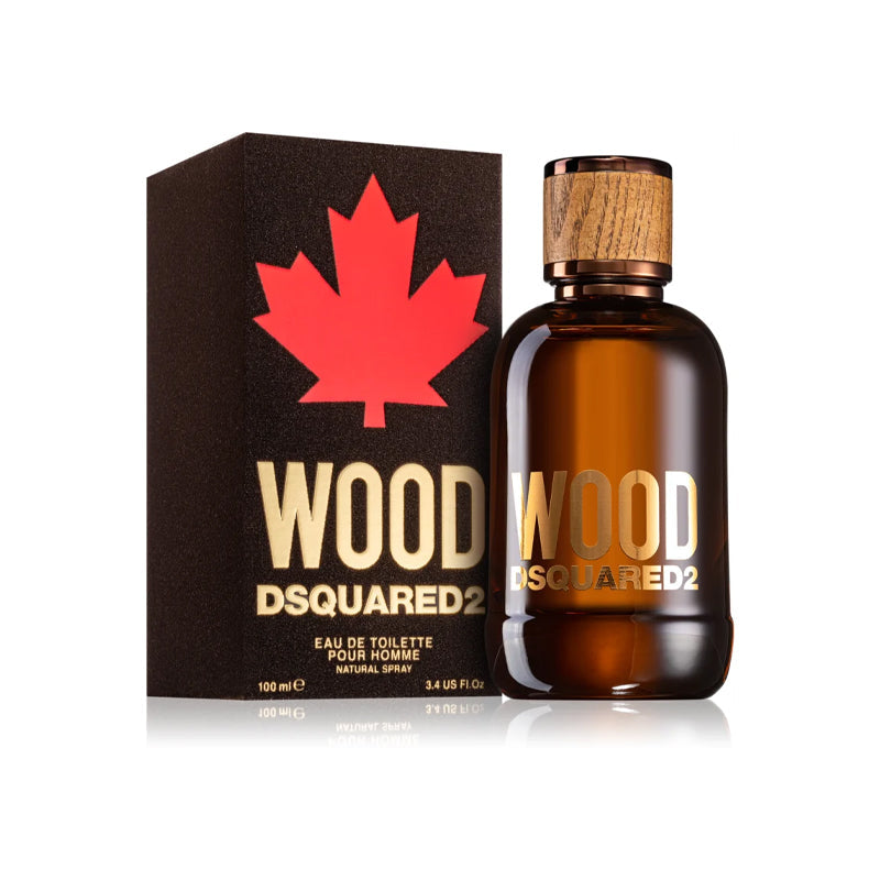 Dsquared2 Wood pour homme Eau de Toilette 100 ml - flacon en verpakking