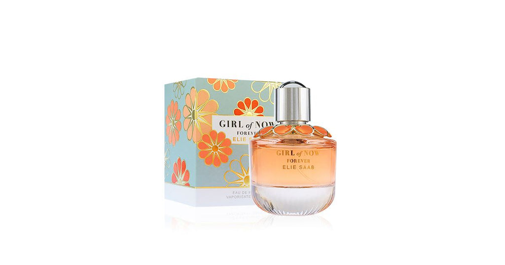 Elie Saab Girl of now forever Eau de Parfum 90 ml - flacon en verpakking