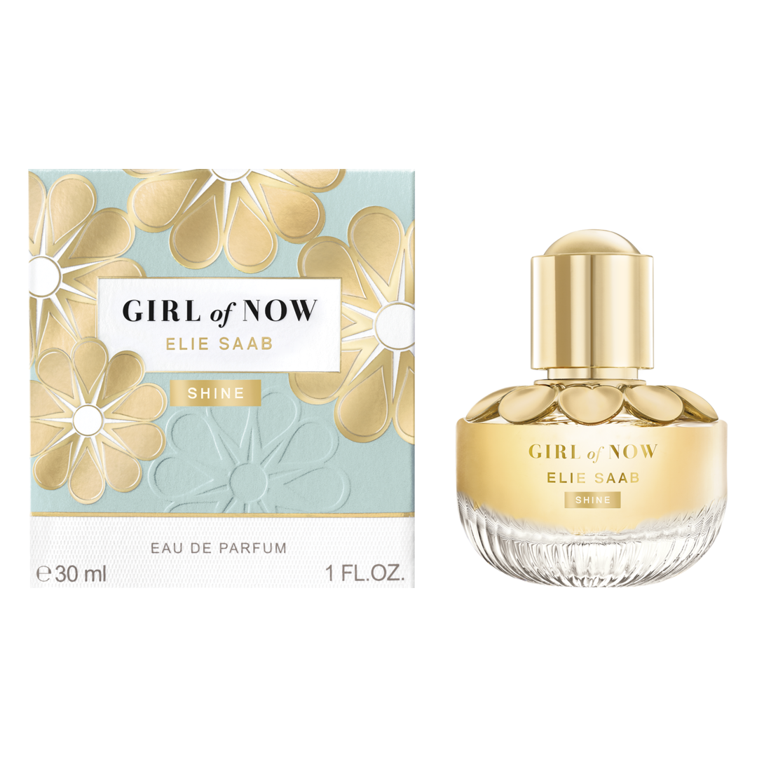 Elie Saab Girl of Now Shine Eau de Parfum 30 ml - flacon en verpakking