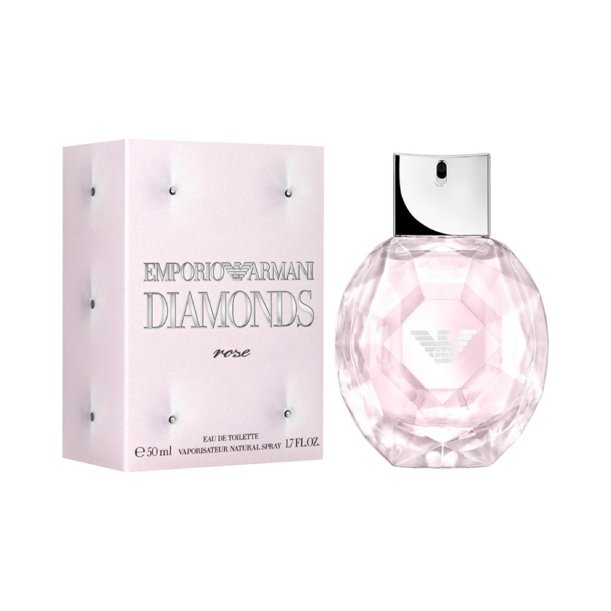 Emporio Armani Diamonds Rose Eau de Toilette 50 ml - flacon en verpakking