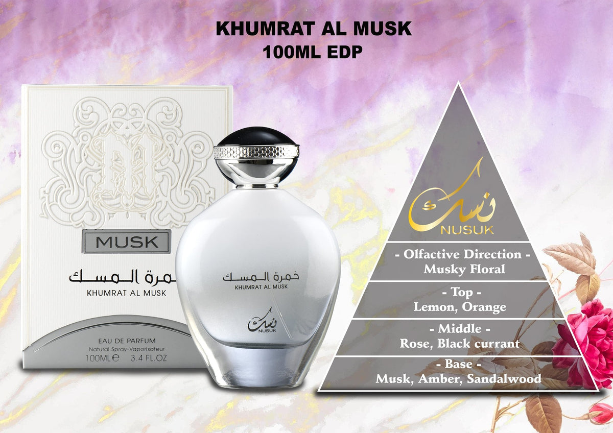 Khumrat al Musk EDP 100 ml – fles met verpakking