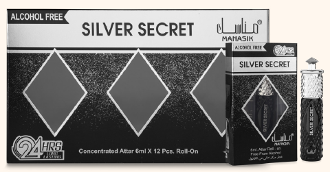 Silver Secret Roll on 6ml – fles